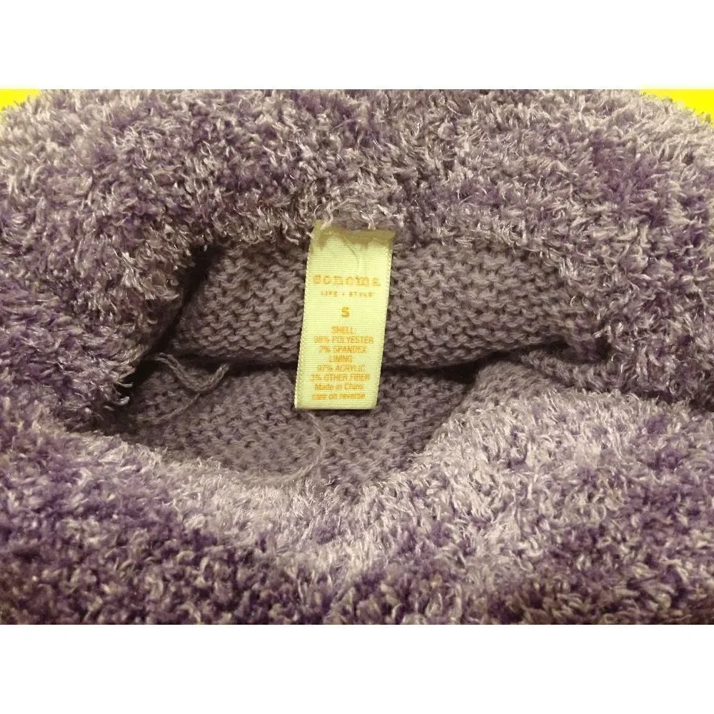 Sonoma Girls Gray Soft Fluffy Winter wear Hat size Small